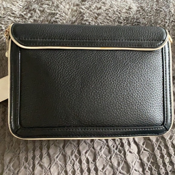 Tory Burch Duet Chain Convertible Shoulder Bag black New Ivory - Picture 10 of 13